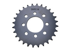 Rear sprocket Tomos A3 / A35 / various models 28 tooth Esjot A-quality