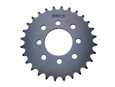 Rear sprocket Tomos A3 / A35 / various models 28 tooth Esjot A-quality