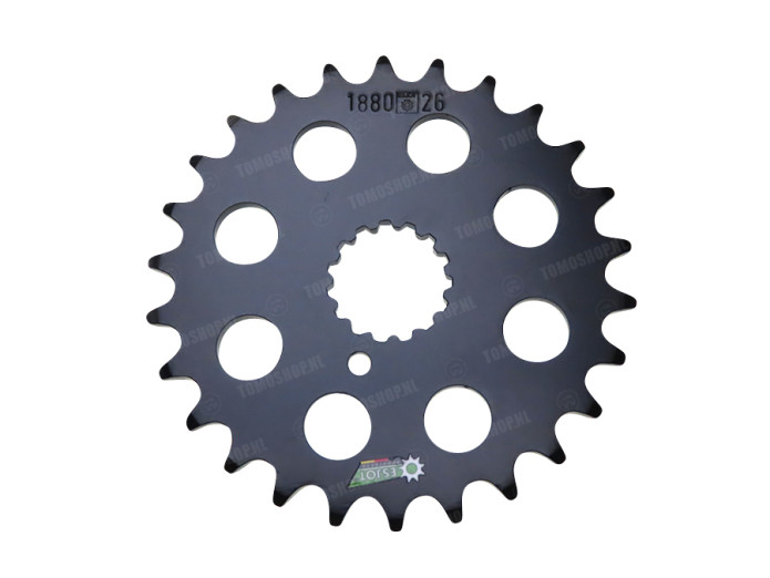 Front sprocket Tomos A3 / A35 26 teeth Esjot A-quality