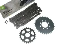 Sprocket with Esjot chain (A-quality) set Tomos A3 / A35 / various models
