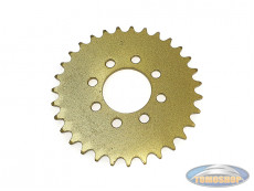 Rear sprocket Tomos various models 31 tooth Exclusive Gold