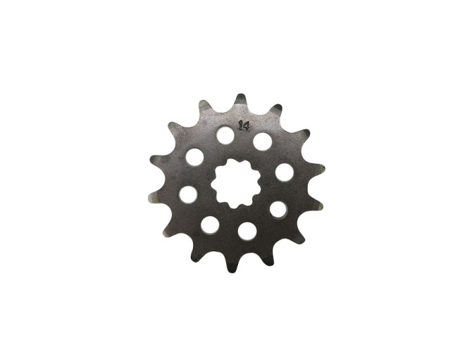 Front sprocket Tomos 2L / 3L 14 teeth Esjot A-quality  product