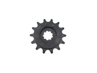 Front sprocket Tomos 2L / 3L 14 teeth Esjot A-quality with rubber