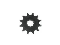 Front sprocket Tomos 2L / 3L 12 teeth Esjot A-quality with rubber