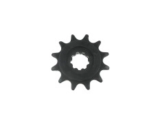 Front sprocket Tomos 2L / 3L 12 teeth Esjot A-quality with rubber