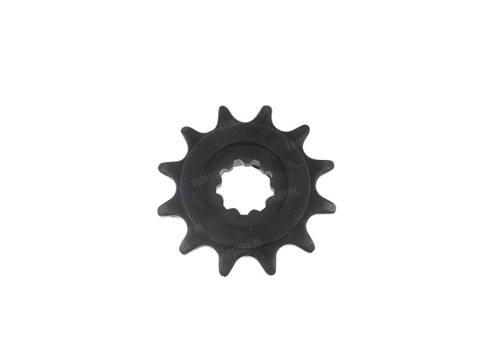 Voortandwiel Tomos 2L / 3L 12 tands Esjot A-kwaliteit rubber