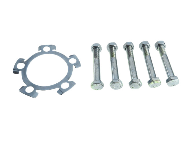 Rear sprocket bolt set with locking plate Tomos 2L / 3L  product