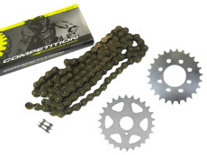 Sprocket (26/26) with SFR chain set Tomos A3 / A35 / various models