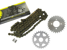 Sprocket (26/28) with SFR chain set Tomos A3 / A35 / various models