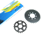 Sprocket with chain set Tomos A3 / A35 / various models