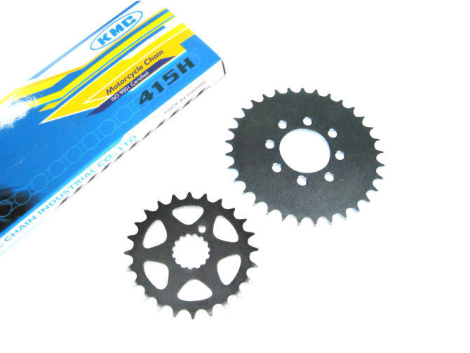 Sprocket with SFR chain set Tomos A3 / A35 / various models product