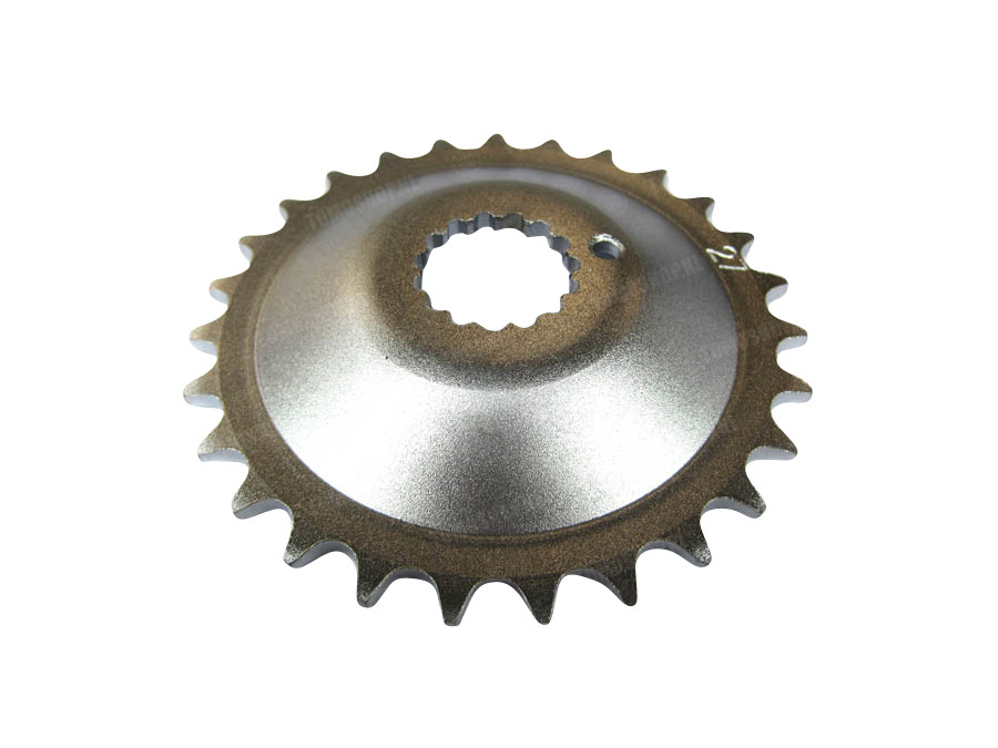 Front sprocket Tomos Revival / Streetmate / Youngst'R / Funtastic 27 tooth replica photo