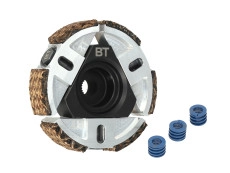 Kupplung Tomos A35 / A52 / A55 1. Gang (Tuning) BTuning KTM High-Tech + Blaue Federn (1)