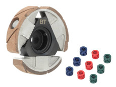 Koppeling Tomos A35 / A52 / A55 1e versnelling (tuning) BTuning KTM style standaard + 3 sets veren Koppeling Tomos A35 / A52 / A55 1e versnelling (tuning) BTuning KTM style standaard + 3 sets veren