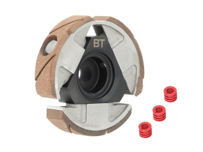 Koppeling Tomos A35 / A52 / A55 1e versnelling (tuning) Btuning KTM style standaard