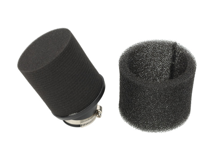 Luchtfilter 35mm schuimfilter schuin 45 graden RMS (Dellorto PHBG)