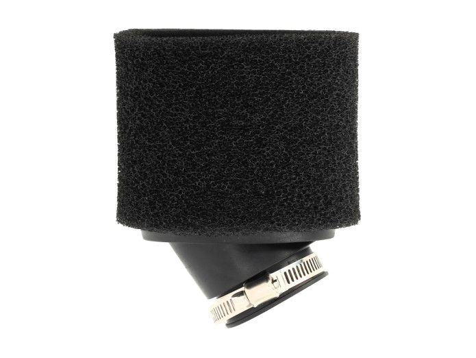 Luchtfilter 35mm schuimfilter schuin 45 graden RMS (Dellorto PHBG)