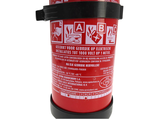 Fire extinguisher 1kg powder product