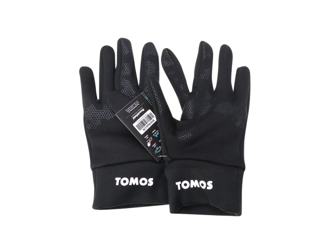 Handschoen softshell zwart met Tomos Logo product