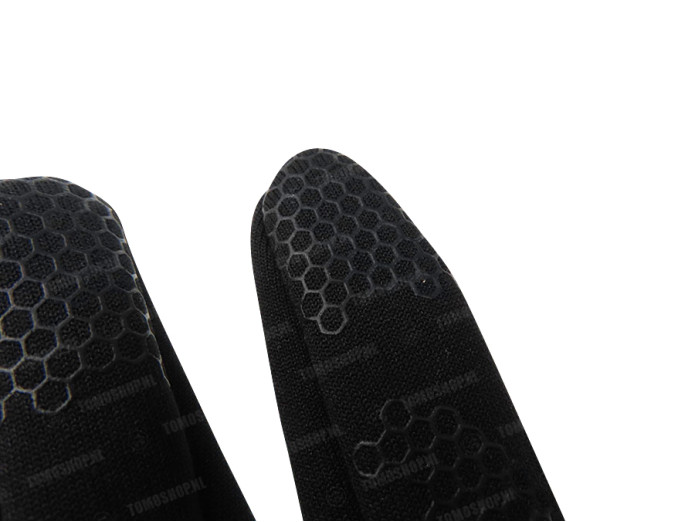 Gloves softshell black with Tomos logo