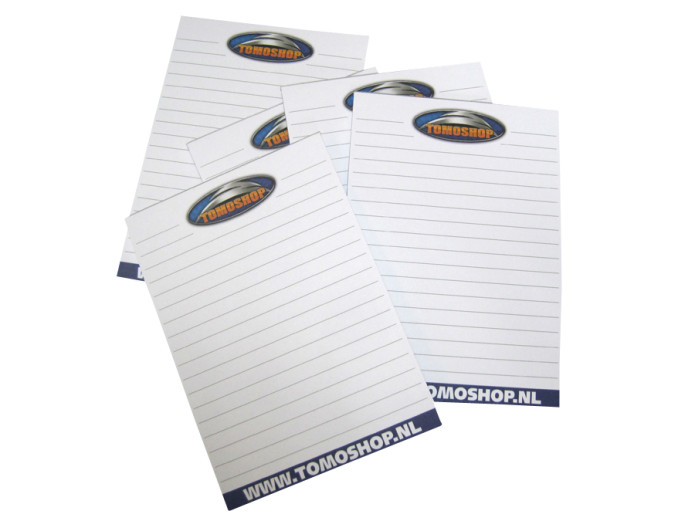 Notitieblok Tomoshop.nl A6-formaat schrijfblok 
