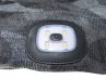 Beanie Mütze mit LED-Lampe Tarnfarbe Grau thumb extra
