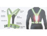 Sicherheitsweste mit LED vorne und hinten thumb extra
