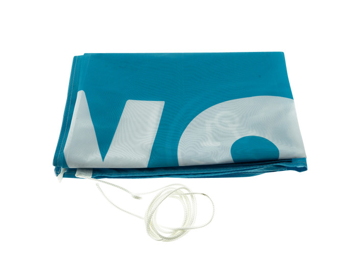 Flag with Tomos logo 150x100cm