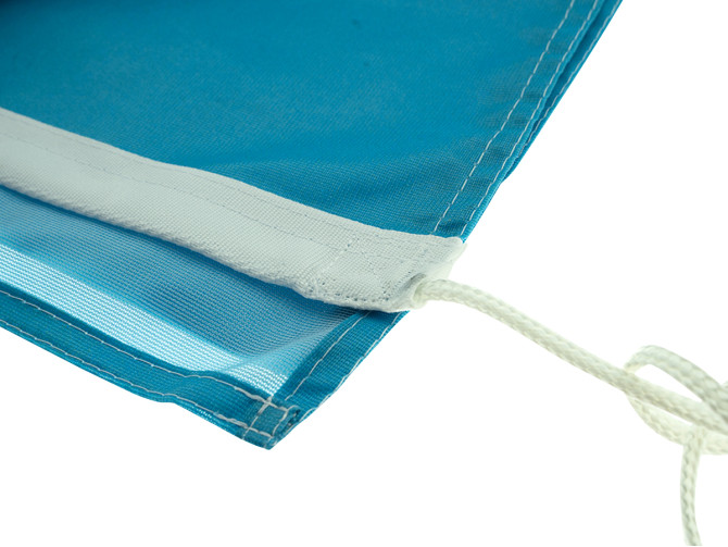 Vlag met Tomos logo 150x100cm product