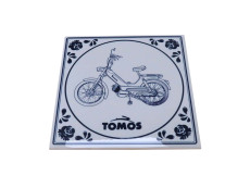 Fliese Delfter Blau Tomos A3 15x15cm
