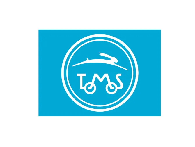 Poster Tomos Logo blau A1 (59,4x84cm) product
