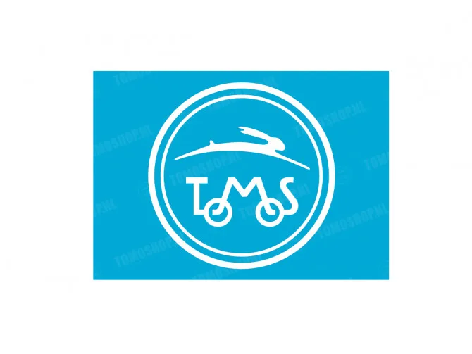 Poster Tomos logo blauw A1 (59,4x84cm) main