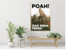 Poster Tomos "Poah! Das mien merk!" A1 (59,4x84cm)