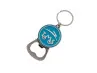 Schlüsselanhänger mit Flaschenöffner Metall Tomos Logo RealMetal® thumb extra