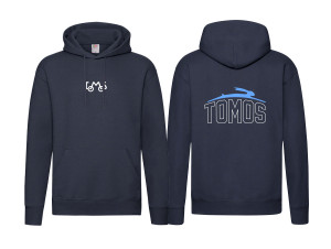 Hoodie Tomos moped Navy blue Premium (S-XXL)