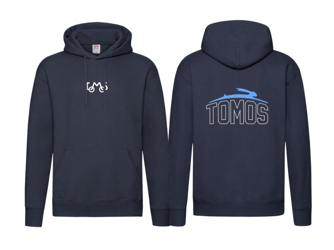 Hoodie Tomos moped Navy blue product