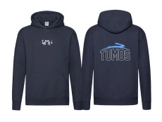 Hoodie Tomos Navy blue Premium kwaliteit (S-XXL)
