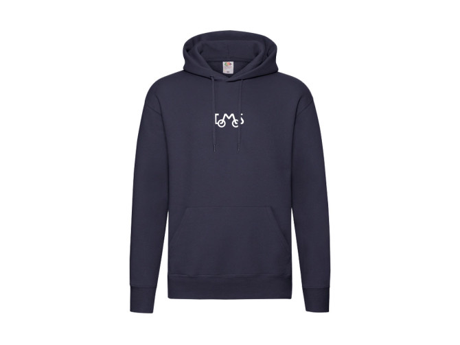 Hoodie Tomos brommer Navy blue trui product