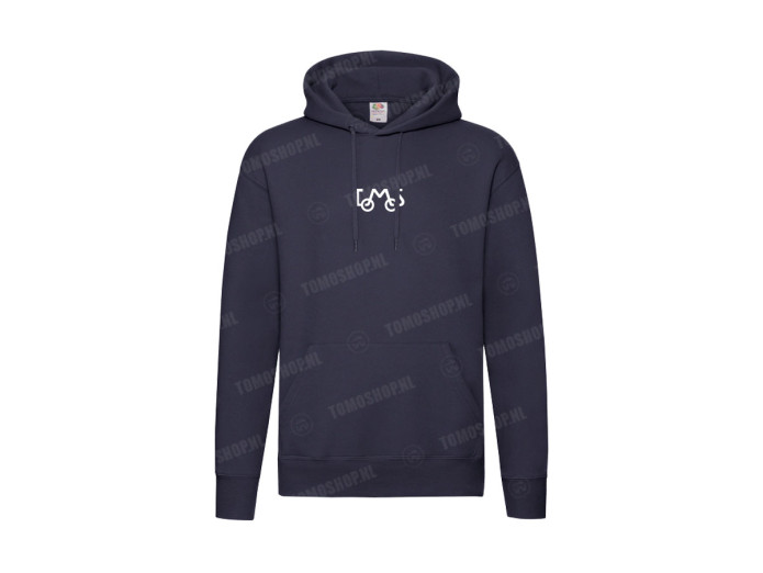 Hoodie Tomos Navy blue Premium kwaliteit (S-XXL)