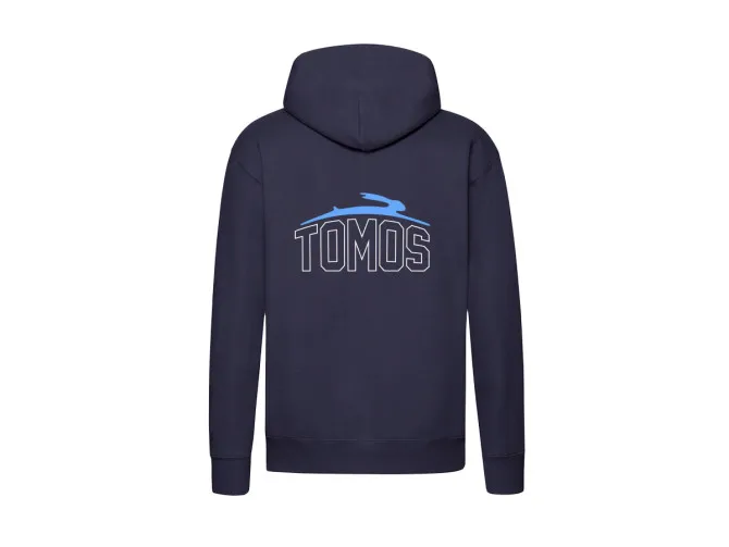 Hoodie Tomos brommer Navy blue trui product