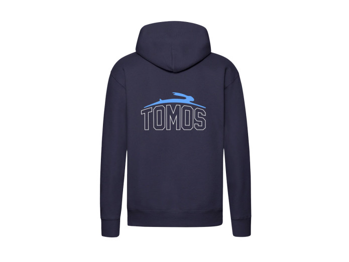 Hoodie Tomos moped Navy blue Premium (S-XXL)