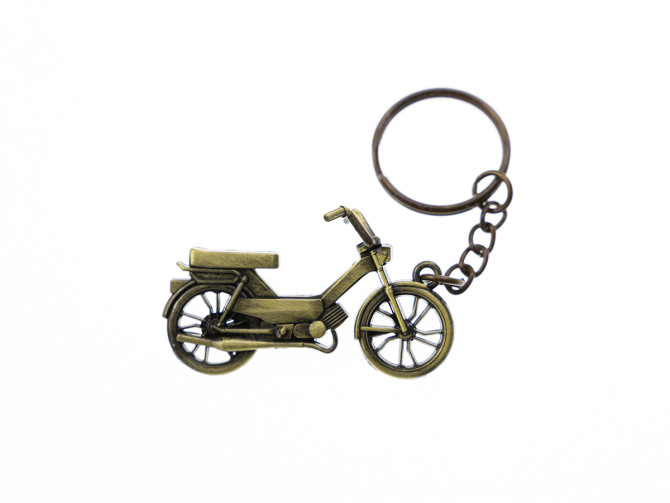 Keychain moped Tomos miniature RealMetal® thumb