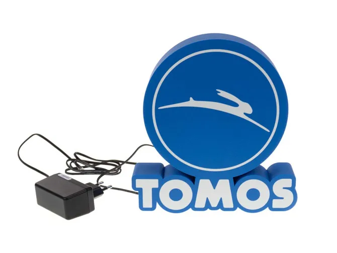 LED logo sign / lamp Tomos 3D 20x21cm product