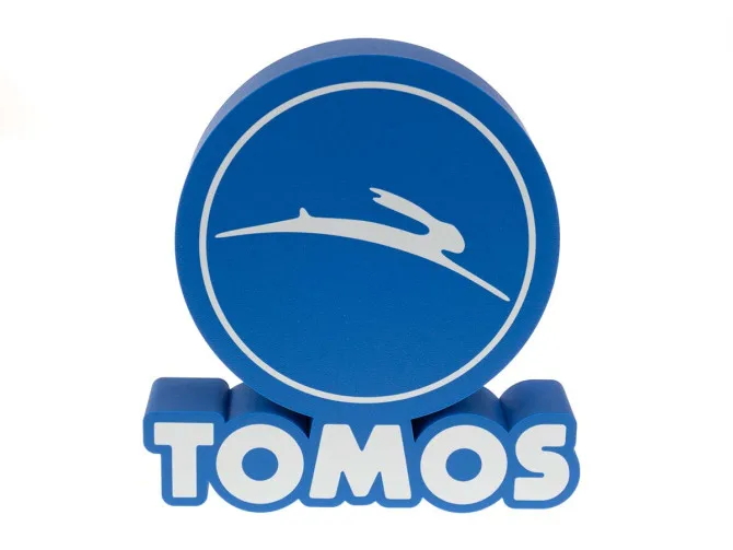 LED logo sign / lamp Tomos 3D 20x21cm product