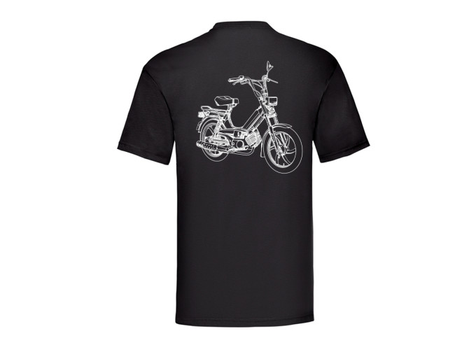 T-shirt Tomos A35 "Retro Line art" black  product