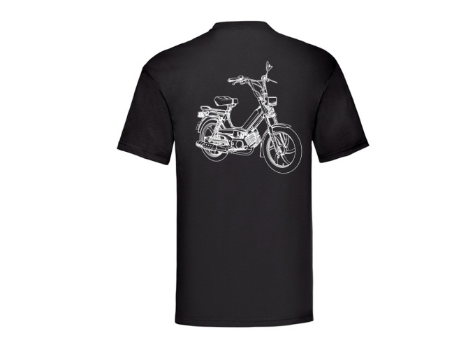 T-shirt Tomos A35 "Retro Line art" Schwarz  product