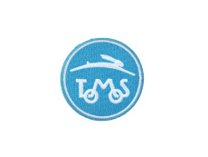 Strijkembleem patch Tomos logo 60mm