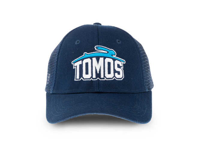 Pet Tomos logo Navy Blue trucker cap  product