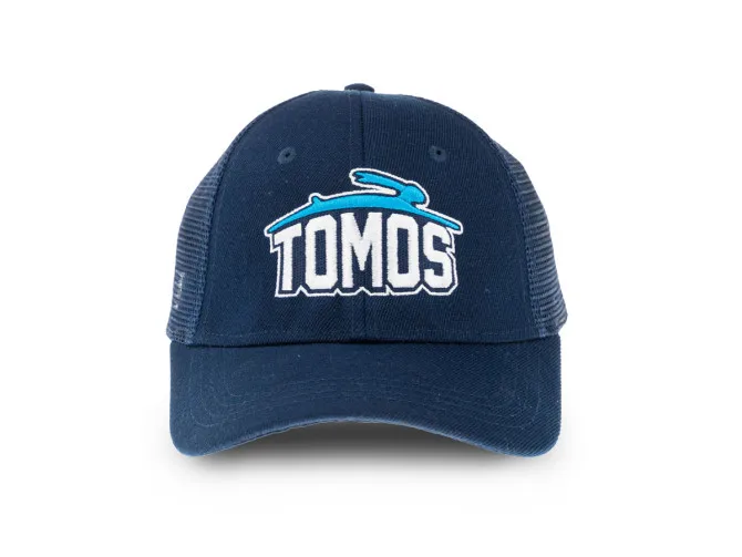 Tomos logo Trucker Cap in Marine blau product