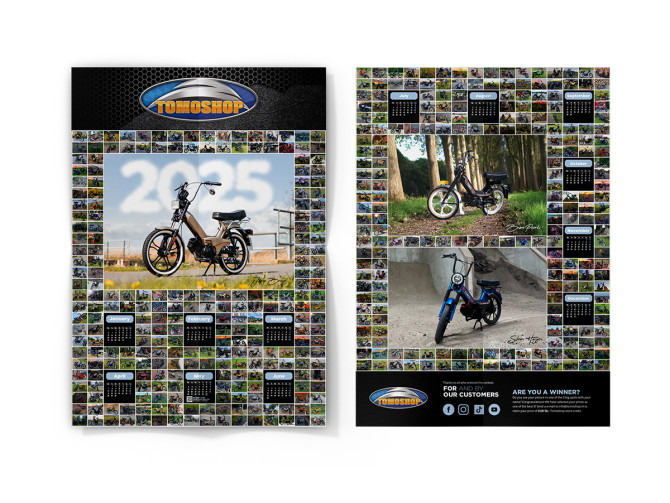 Kalender Tomoshop Kundenausgabe 2025 - Von und für unsere Tomos-Kunden product